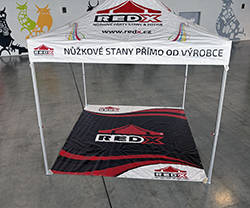 Reklamné podlahové plachty