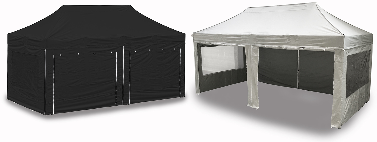 bočné steny pre párty stan 3x6 m