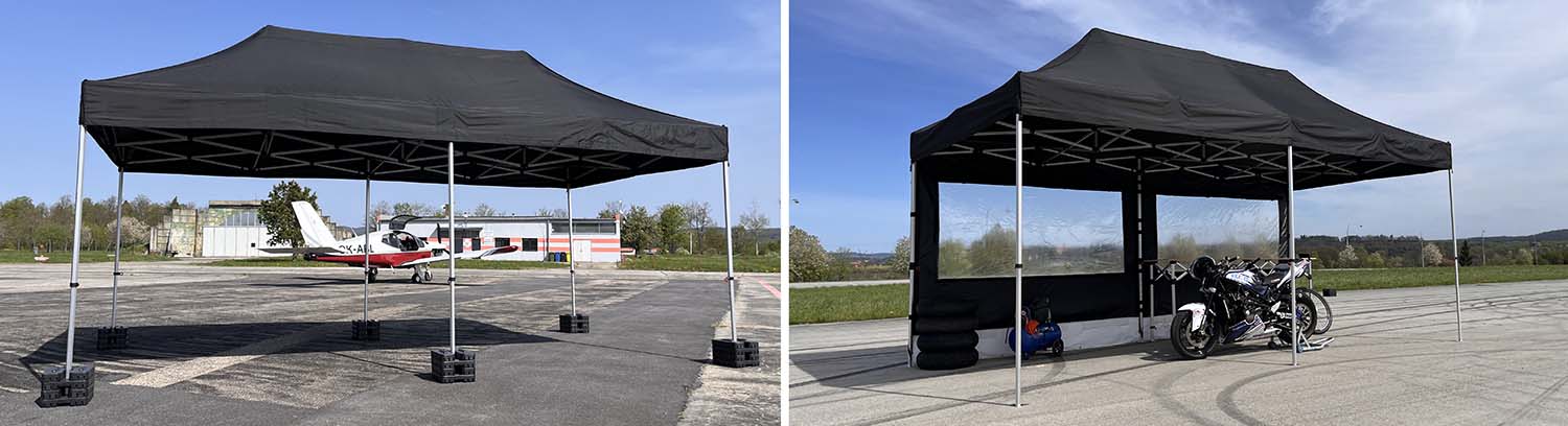 Balík 3 – párty stany 3 x 6 m