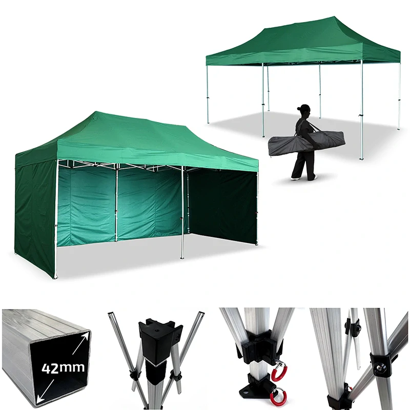 Nožnicový párty stan RedX® LITE 3x6 m