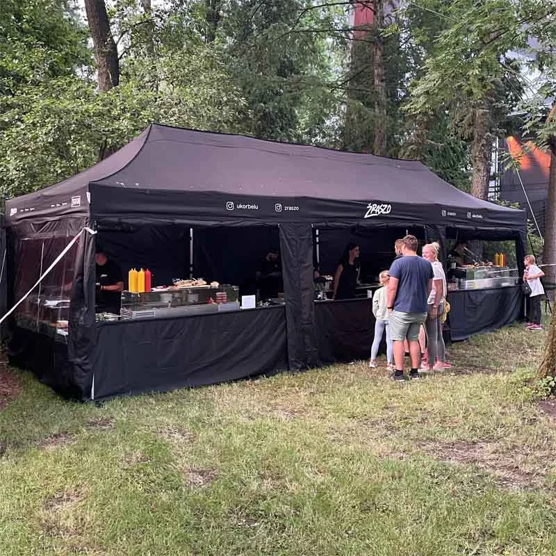 Vinylová potlač jedného 9m strešného límca