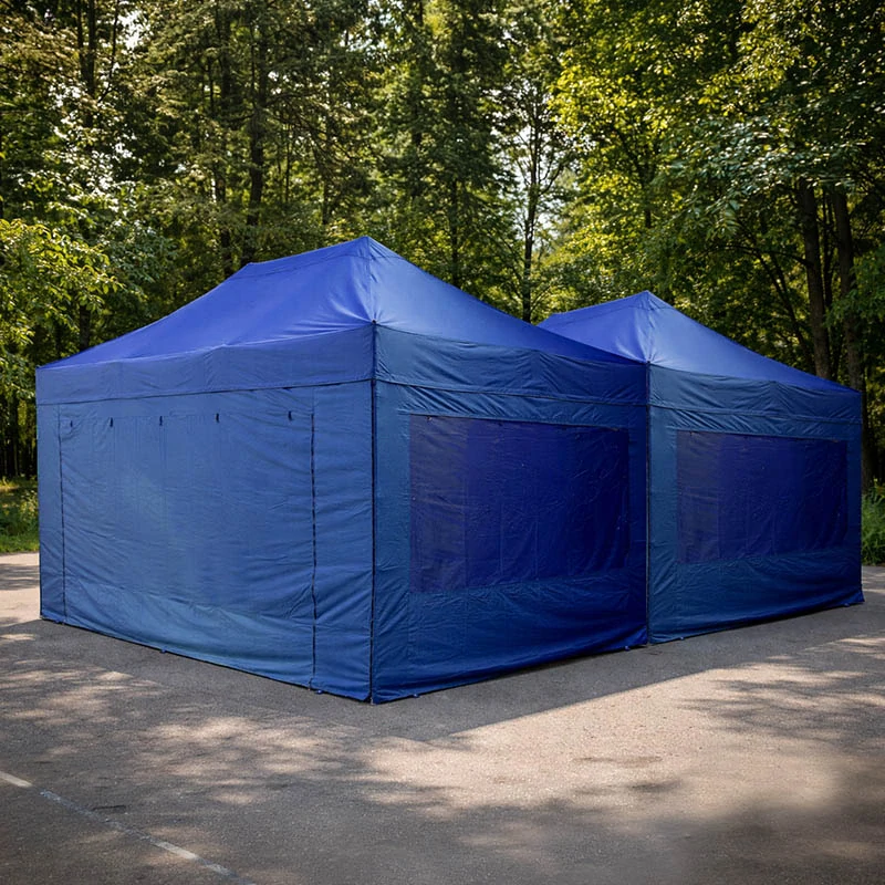 2x nožnicový párty stan 4,5x3 m – Balíček 2