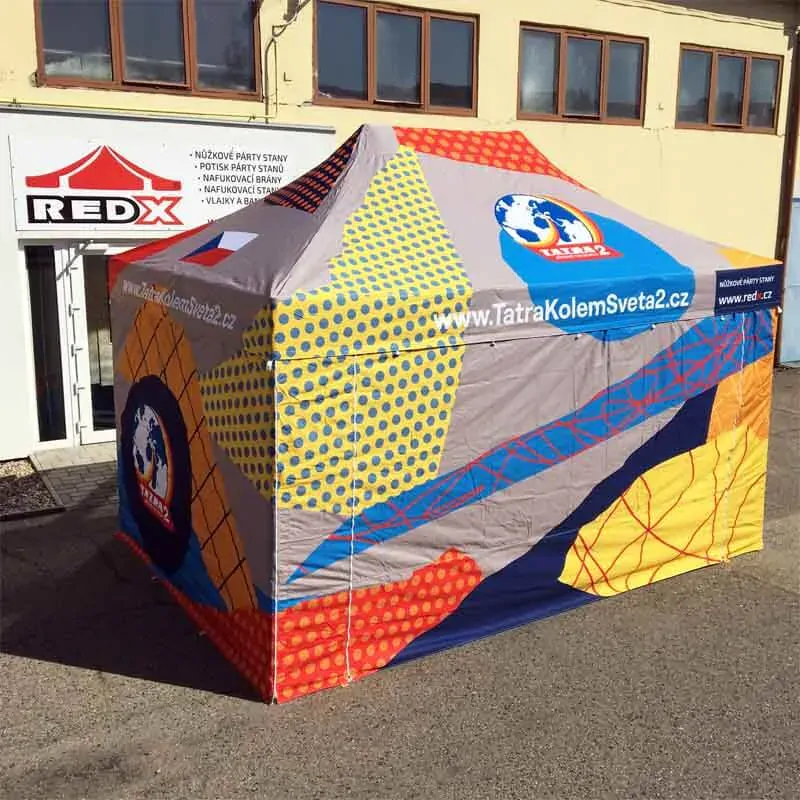 Nožnicový párty stan RedX® PROFI PLUS 3x4,5 m