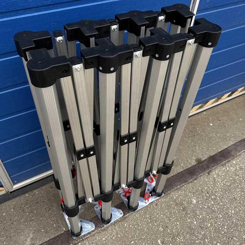 Skladací pult RedX® PROFI 3,8 m x 68 cm, vrchná časť: hliník