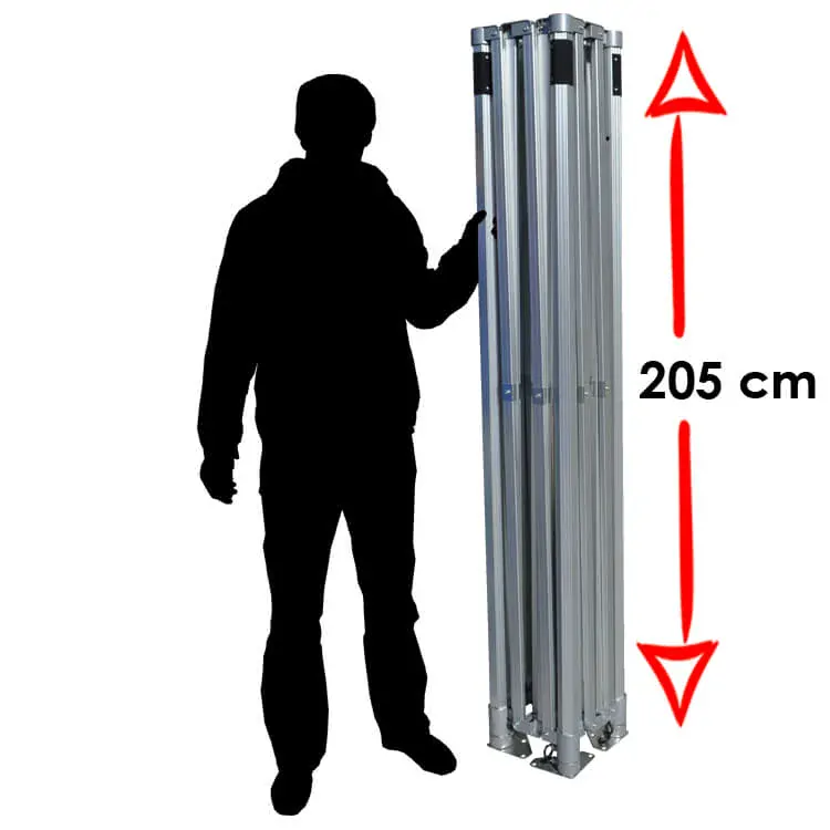 Nožnicový párty stan RedX® PROFI EXTREME 4x4 m