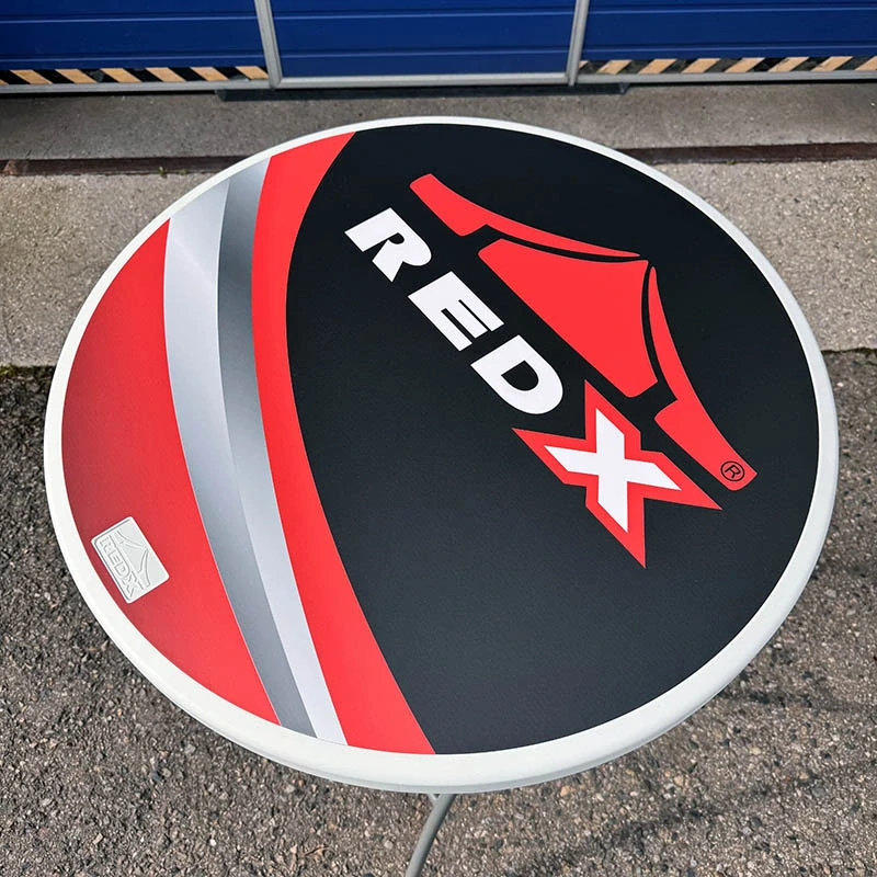 Skladací bistro stôl 80 cm s potlačou