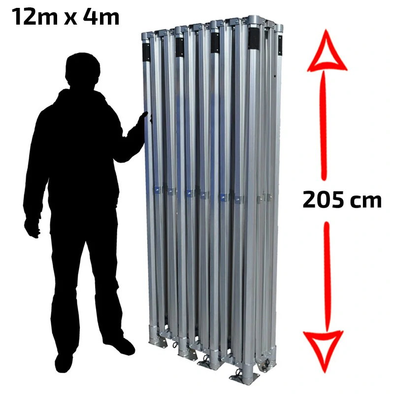Nožnicový párty stan RedX® PROFI EXTREME 4x12 m