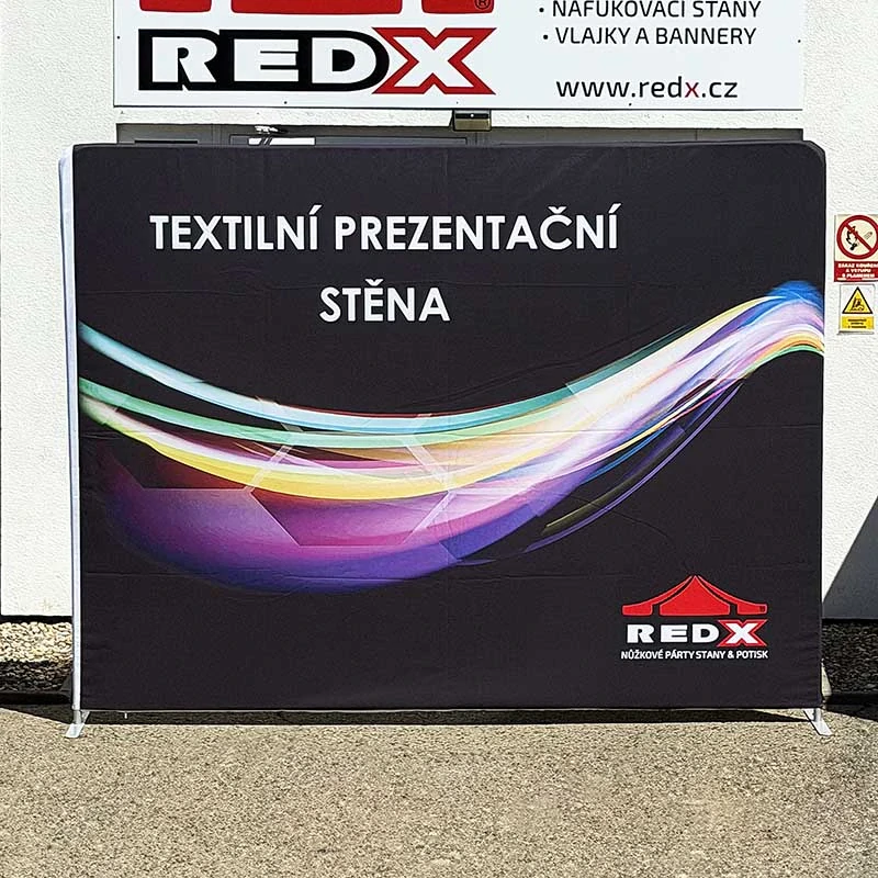 Textilná reklamná stena