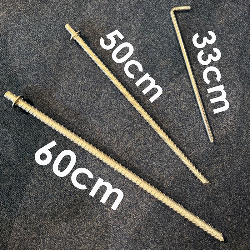 Industriálna kotviaca súprava 50cm pre nožnicové stany na mäkkých povrchoch