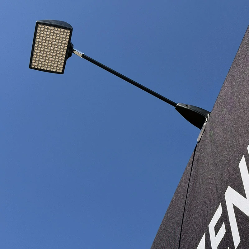 LED osvetlenie pre reklamnú stenu