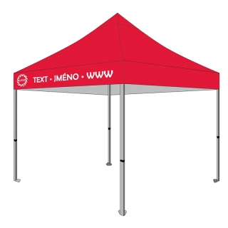 Vinylová potlač jedného 2m strešného límca