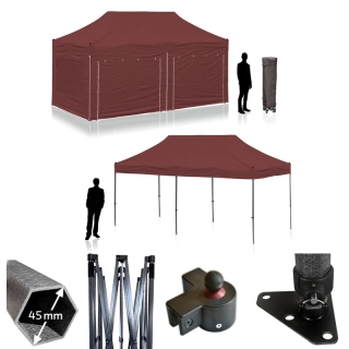 Nožnicový párty stan RedX® PROFI COMPOSITE 3x6 m