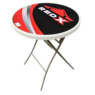 Skladací bistro stôl 80 cm s potlačou