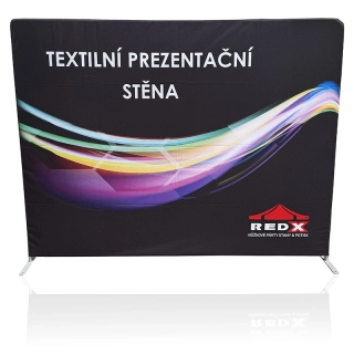 Textilná reklamná stena