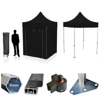 Nožnicový párty stan RedX® PROFI 1,5x1,5 m