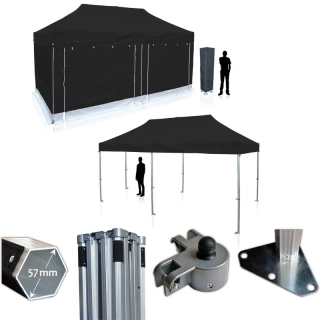 Nožnicový párty stan RedX® PROFI EXTREME 4x8 m