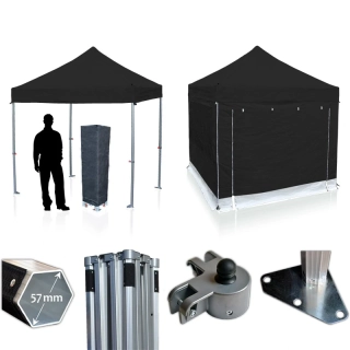 Nožnicový párty stan RedX® PROFI EXTREME 2,5x2,5 m