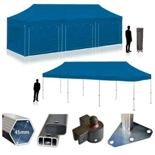 Nožnicový párty stan RedX® PROFI 3x9 m