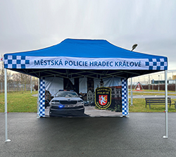 Party stan policie 3x4,5 m